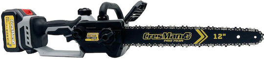 Cresman Pro 793r Battery Chainsaw 2x4Ah Brushless 21V 4.6kg with Blade 30cm