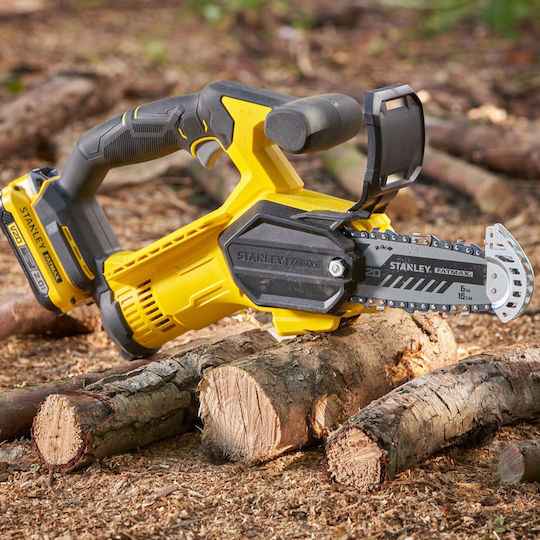 Stanley Fatmax V20 Baumschneider Akku-Kettensäge Solo 18V 2kg mit Schiene 15cm