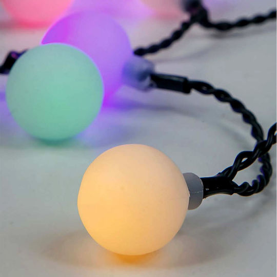80 Λαμπάκια LED 3μ. RGB σε Σειρά