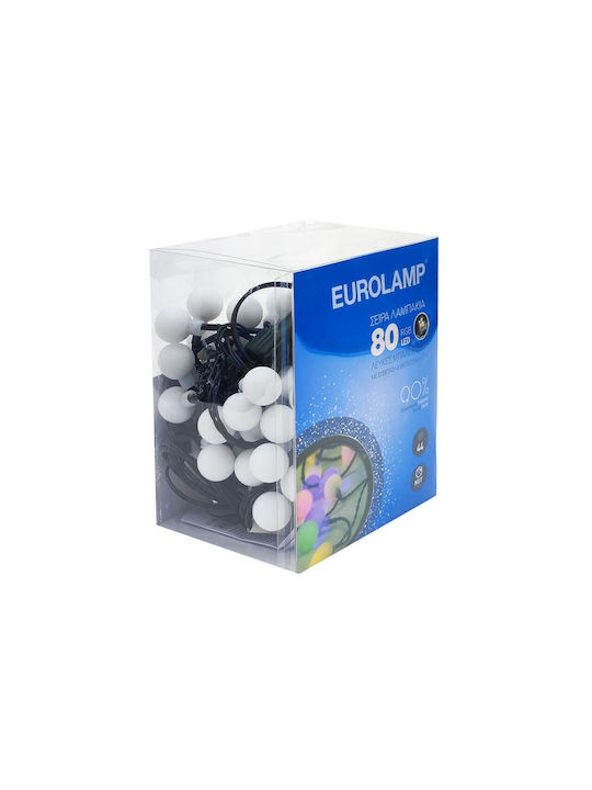 80 Lights LED 3m. Multicolor in String 1pcs