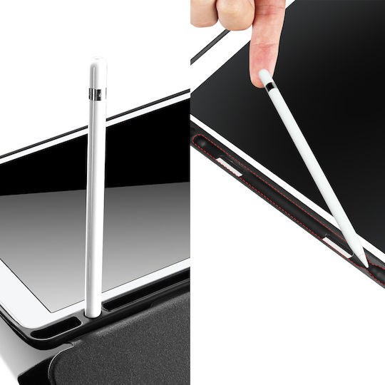 Husă Dux Ducis pentru iPad Pro 12.9 2017 cu funcție de suport Domo Negru