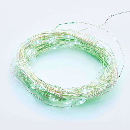 100 Светлини LED 10m. Зелени тип Лента 1бр