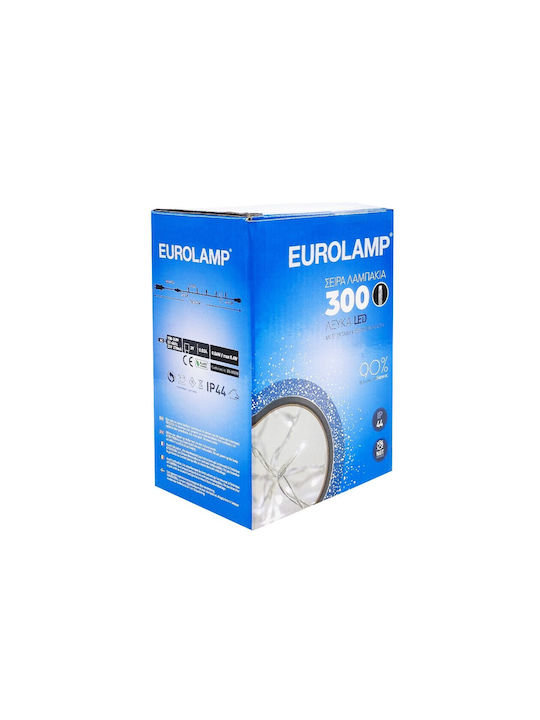 300 Λαμπάκια LED 14.95μ. Φυσικό Λευκό σε Σειρά