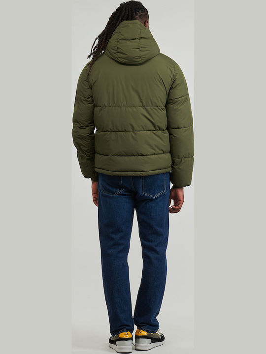 Geacă de Iarnă Puffer Kaki