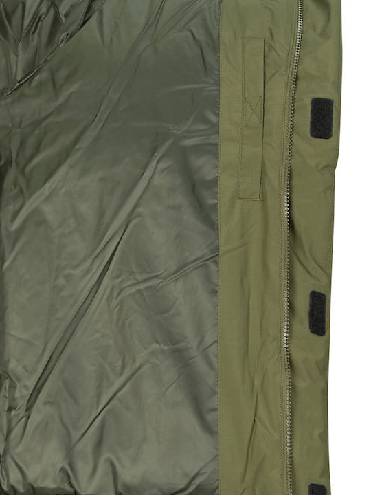 Geacă de Iarnă Puffer Kaki