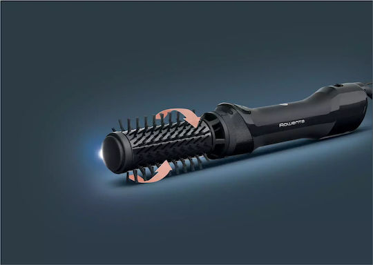 Rowenta Brush Activ Ceramic Electric Hair Brush with Air and Rotating Head for Hair Straightening and Curls 1000W