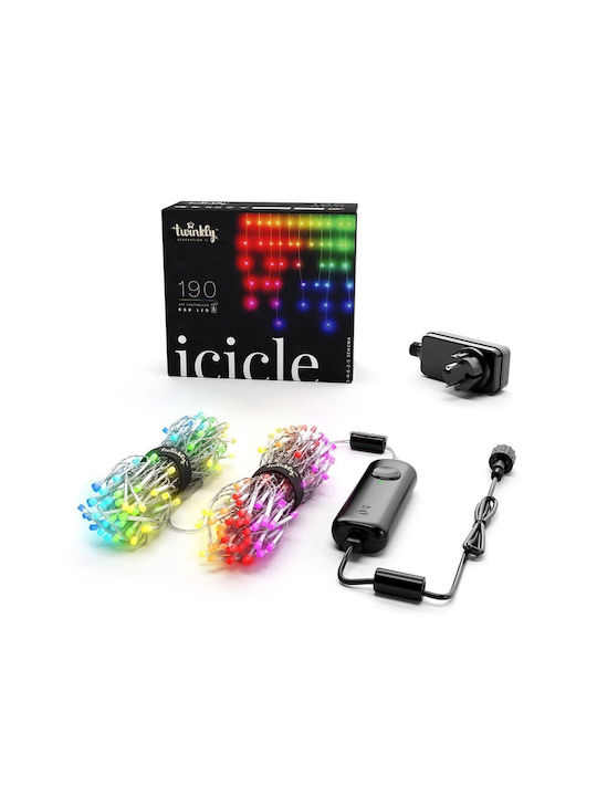 190 Lămpițe LED 5m. Multicolore tip Șir 1buc