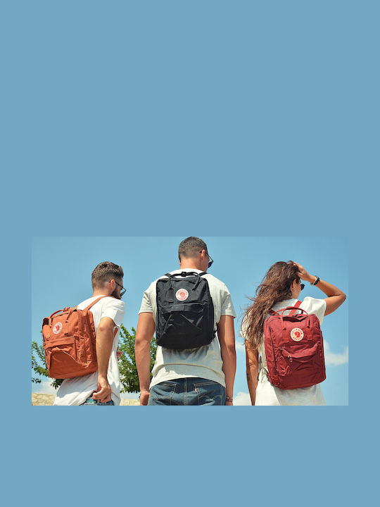 Fjallraven Kånken Αδιάβροχο 16lt Μαύρο