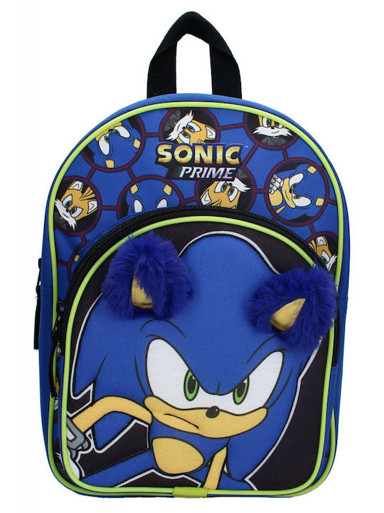 Sonic Schulranzen Rucksack Kindergarten Blau 7.13Liter