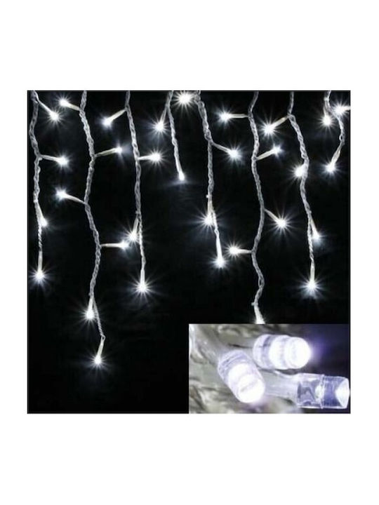 150 Lichterketten LED 3m. x 70cm Kaltes Weiß Typ Regen 1Stück