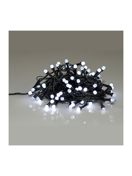 240 Lights LED 27m. Cold White in String 1pcs