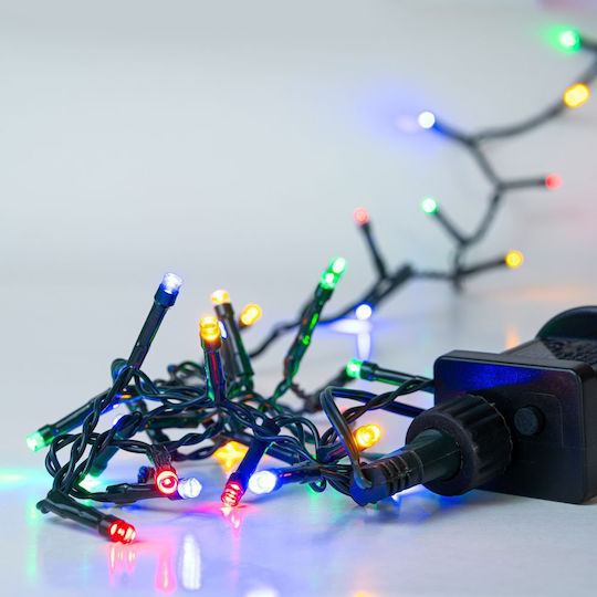 50 Светлини LED 4m. Многоцветни тип Лента 1бр
