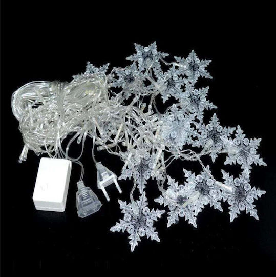 100 Lights LED 3.4m. Warm White type Curtain 1pcs