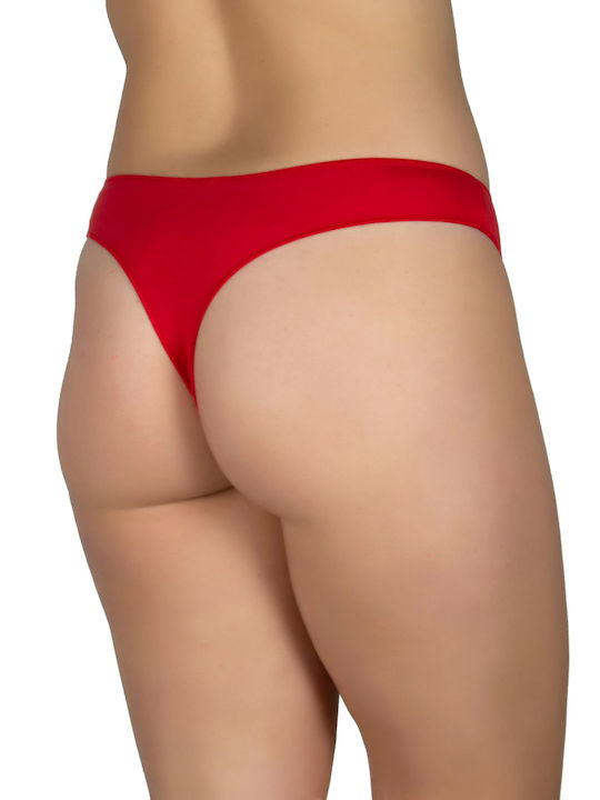 Hohe Taille Damen Zeichenfolge 3Pack Nahtlos blue-red-grey