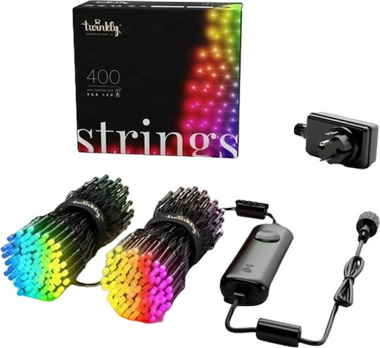 400 Smart Λαμπάκια LED 32μ. RGB σε Σειρά