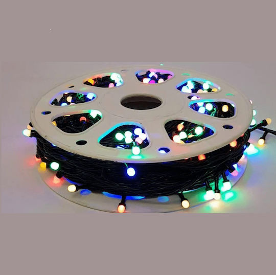 Λαμπάκια LED 50μ. RGB σε Σειρά
