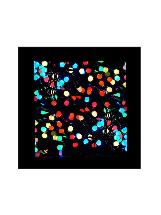 LED Weihnachtsbeleuchtung 50m RGB in Zeichenfolge