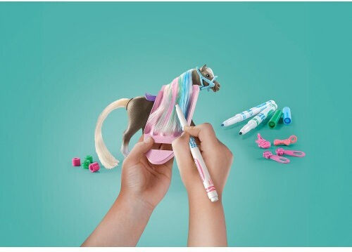 Playmobil Pferde des Wasserfalls Color: Pferde Friseursalon für 5-12 Jahre
