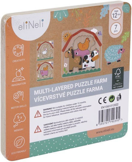 Παιδικό Puzzle για 1+ Ετών Eli Neli
