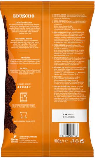 Eduscho Filter Coffee Ground 500gr