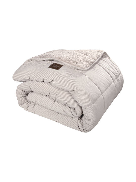 Greenwich Polo Club Duvet Cover Queen 220x240cm 3481 Taupe 700 GSMGsm 11.5 togs Togs
