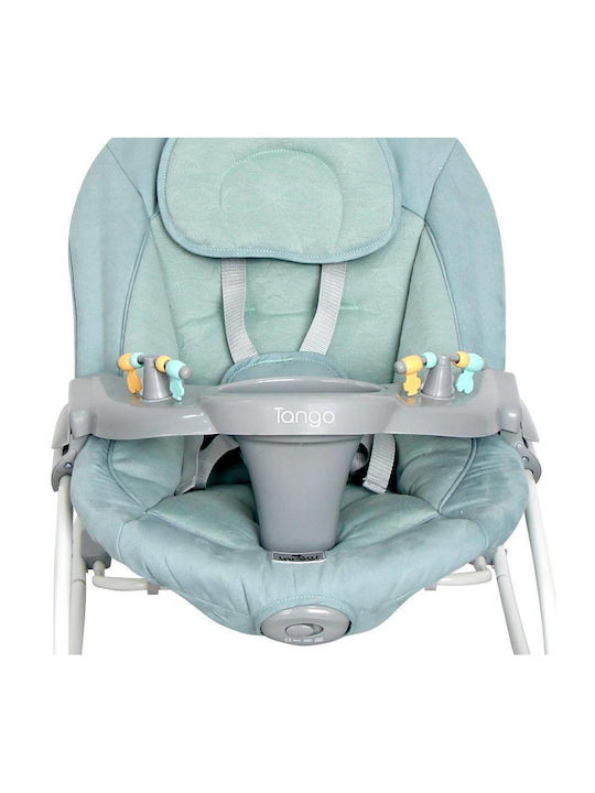 Lorelli Electric Baby Relax Swing Tango with Music and Vibration Cameo Blue Stars for Child up to 12kg