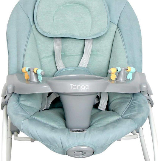 Lorelli Electric Baby Relax Swing Tango with Music and Vibration Cameo Blue Stars for Child up to 12kg