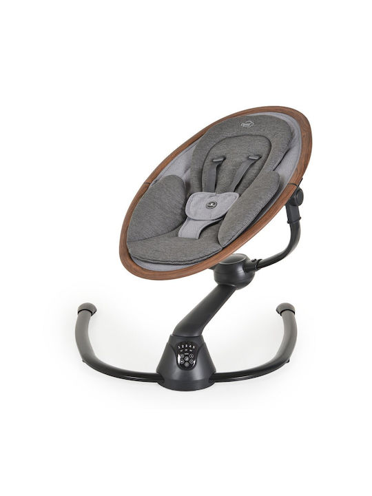 Cangaroo Electric Baby Relax Swing Cloud Premium with Music Dark Grey
