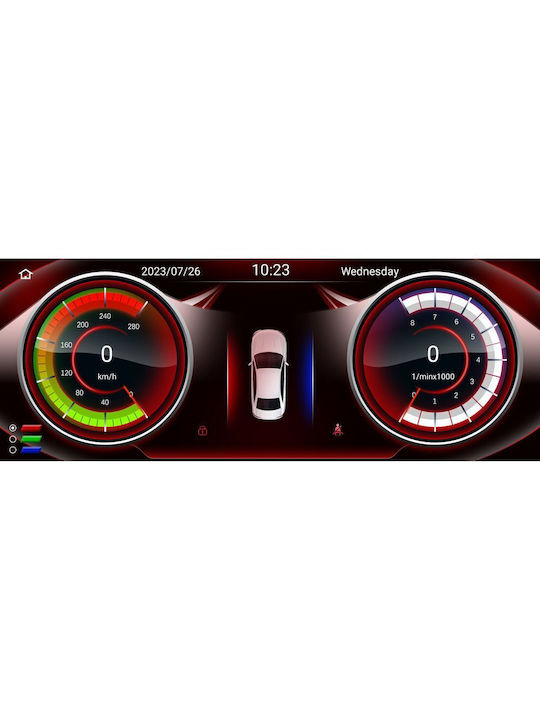 Digital IQ Sistem Audio Auto pentru Audi Q7 2010-2015 (Bluetooth/USB/AUX/WiFi/GPS/Apple-Carplay/Android-Auto) cu Ecran Tactil 10.25"