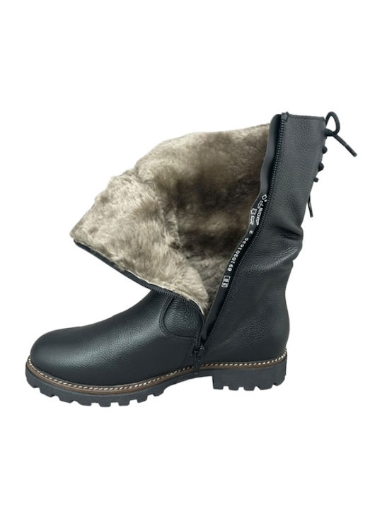 Stiefeletten Damen Schwarz
