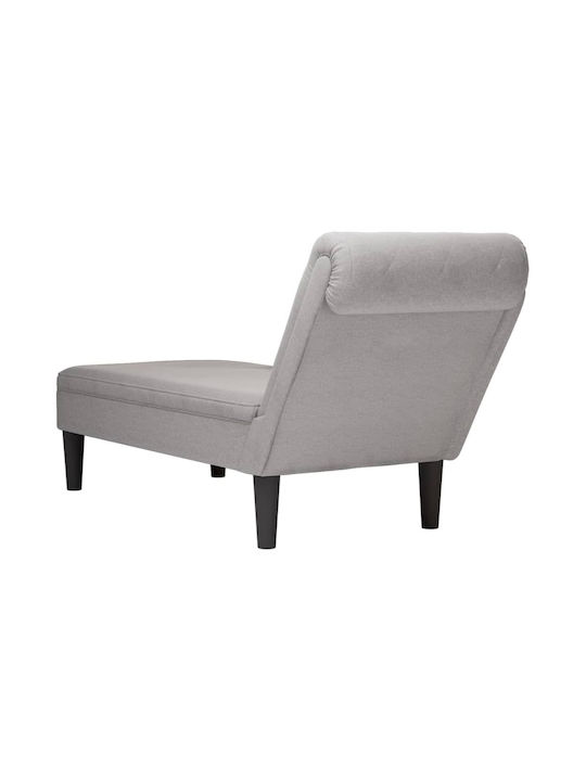 Recliner Stoff Gray L110xW54xH70cm