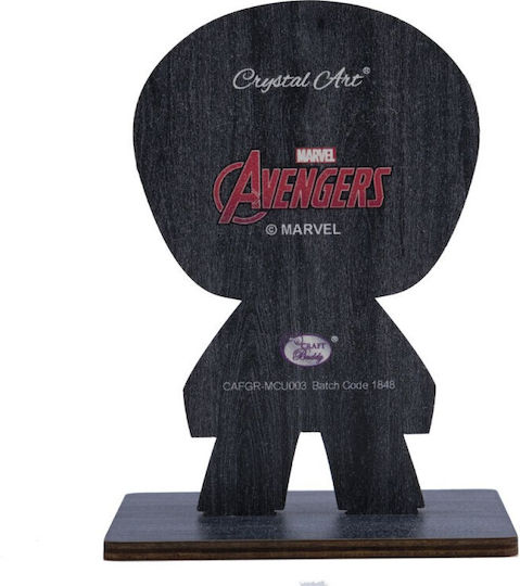 Set Pictură cu Diamante Craft Buddy Crystal Art Buddies Iron Man 7 Piese