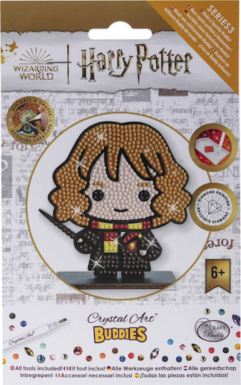 Комплект за диамантено рисуване Craft Buddy Crystal Art Buddies Хърмаяни Грейнджър 7 части