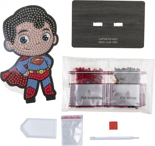 Diamond Painting Kit Craft Buddy Crystal Art Buddies Superman 7 Pieces