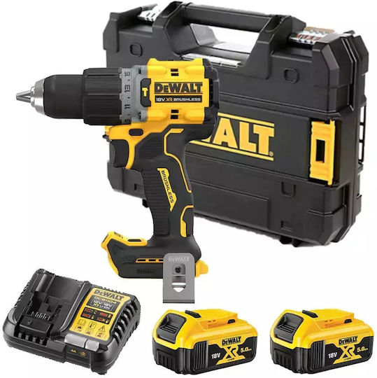 DEWALT Percussive Drill Driver Battery Brushless 18V 2x2Ah DCD100YD2T