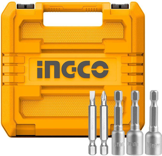 Ingco CIRLI12015 Schlagbohrmaschine Batteriebetrieb 12V 2x1,5Ah