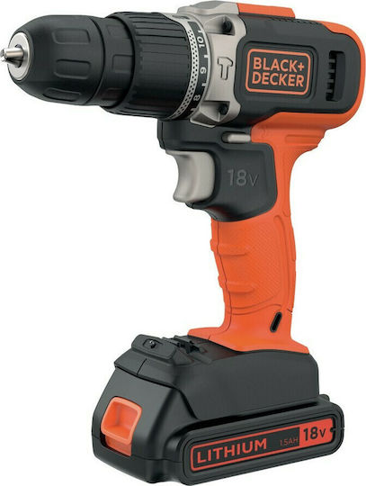 Black & Decker Percussive Drill Driver Battery Brushless 18V