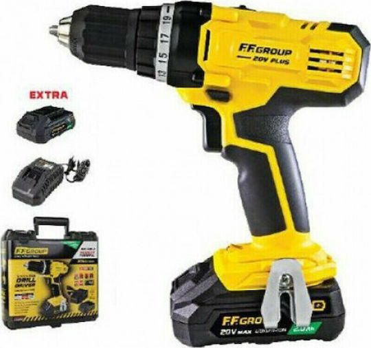 FFG CDD/35 20V Plus Δραπανοκατσάβιδο Μπαταρίας 20V 2x2Ah
