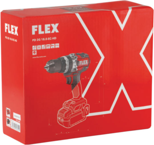 Flex PD 2G 18.0-EC C HD Percussive Drill Driver Battery Solo