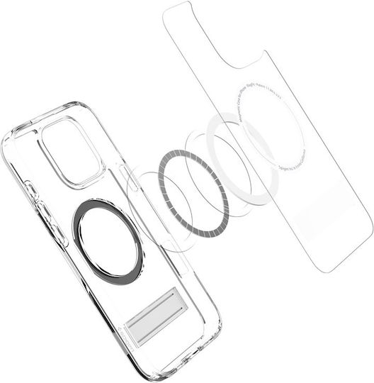 Spigen Ultra Hybrid S MagFit Back Cover Πλαστικό Graphite (iPhone 16 Pro)