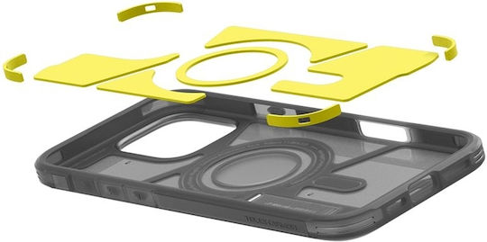 Spigen Tough Umschlag Rückseite Metallisch 1.2mm Schwarz (iPhone 17 Pro / iPhone 16 Pro)