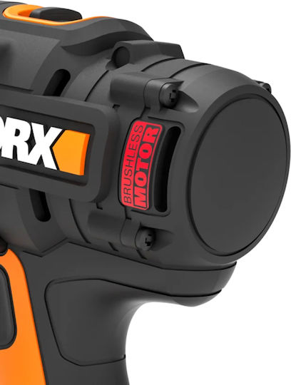 Worx WX-JCR Κρουστικό Δραπανοκατσάβιδο Μπαταρίας Solo Brushless 20V