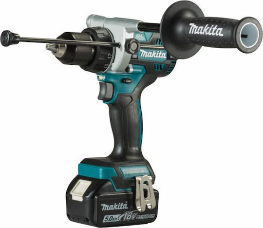 Makita DHP486RTJ Percussive Battery Drill Driver 18V 2x5Ah