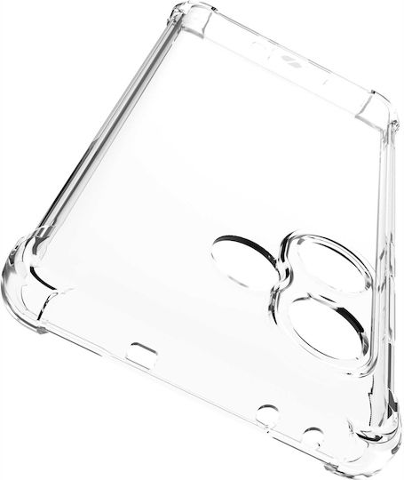 Spacecase Anti-shock Bumper Силикон 1мм с Каишка Прозрачен (Realme GT 6)