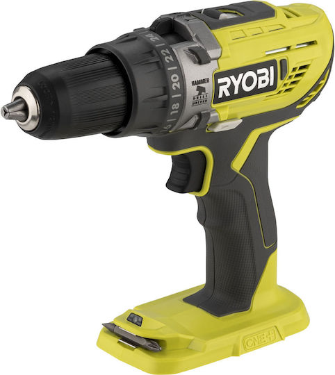Ryobi R18PD3-0 Κρουστικό Δραπανοκατσάβιδο Μπαταρίας Solo 18V