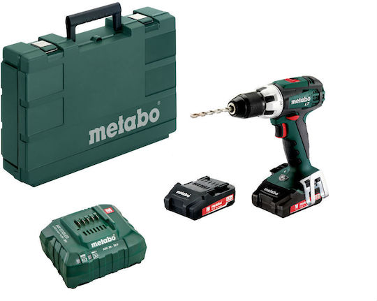 Metabo BS 18 LT Compact Mașină De Găurit Cu Baterie 18V 2x2Ah