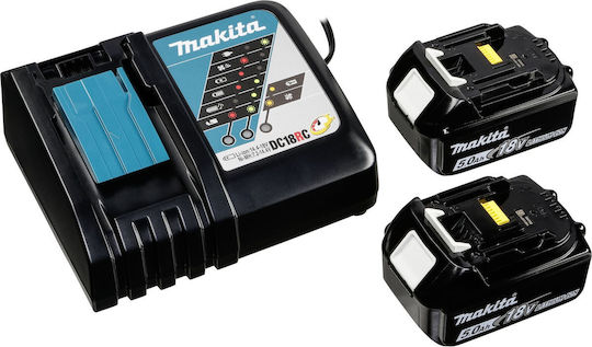 Makita DTD172RTJ Battery Brushless 18V 2x5Ah Power Drill Driver