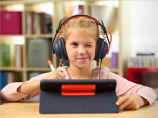 Logitech Zone Learn Classic Blue Over Ear Multimedia Headphone with Microphone USB-C Blue