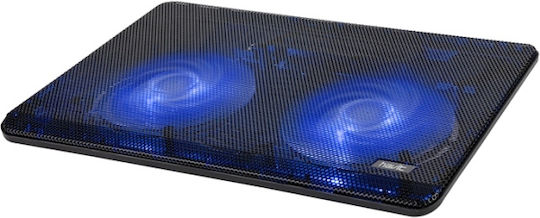 Havit F2035 Cooling Pad για Laptop έως 15.6" με 2 Ανεμιστήρες και Φωτισμό Μωβ