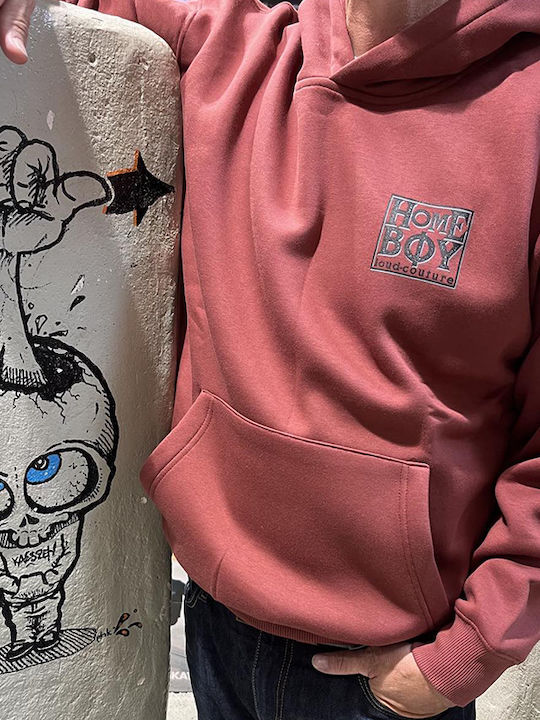 Homeboy Old School Bordeaux with Hood